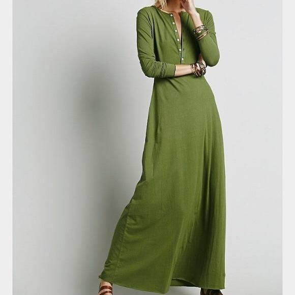 🎉Host Pick🎉 Long Sleeve Maxi DRESS El Topo Black - Picture 4 of 7